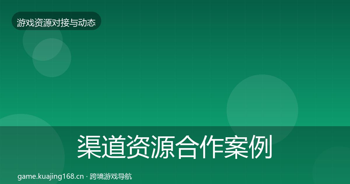 渠道资源合作案例实践指南