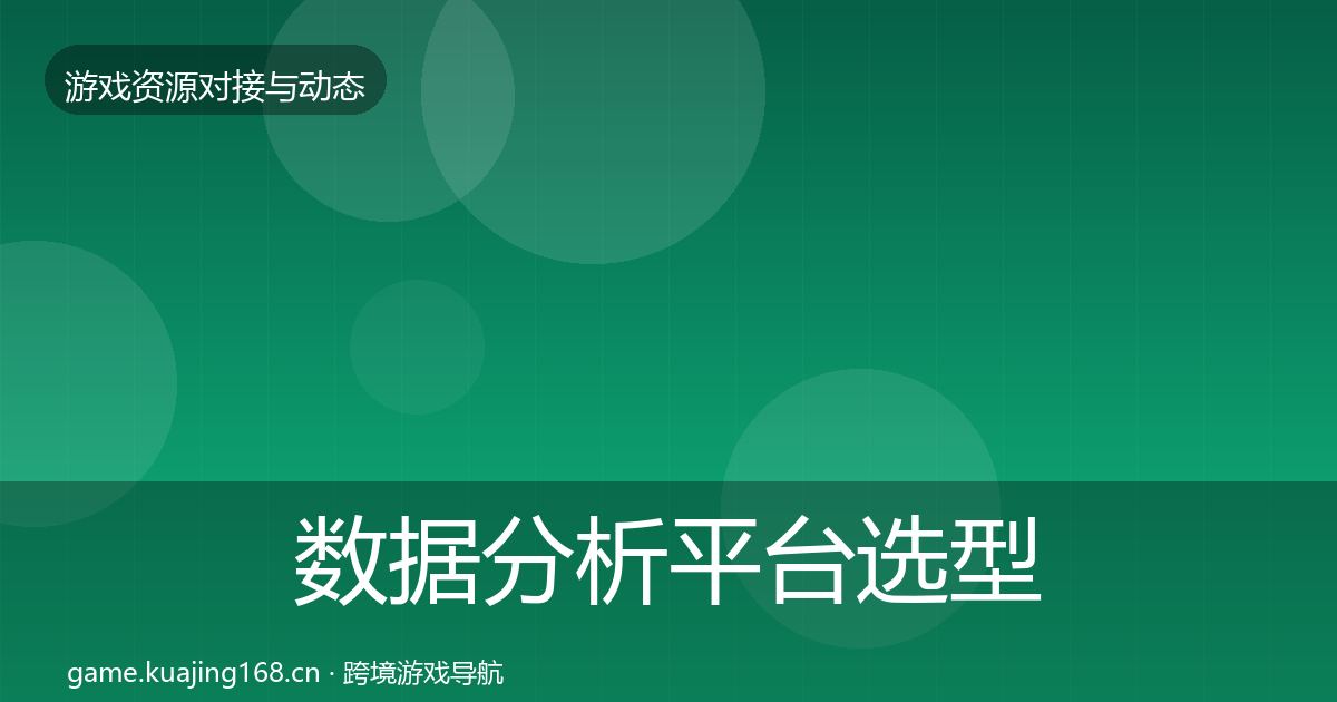数据分析平台选型建议实践指南