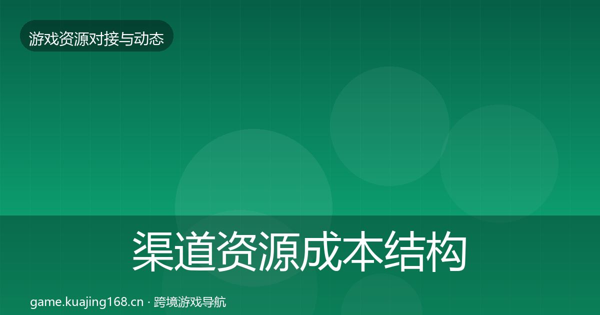 渠道资源成本结构分析实践指南