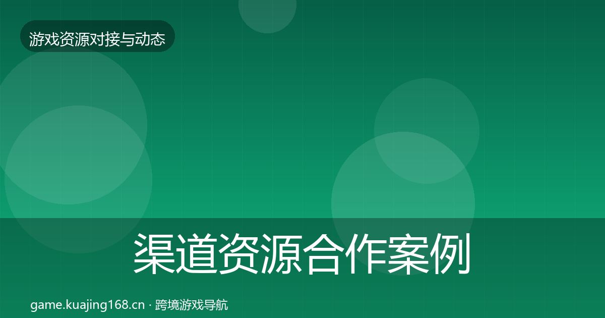 渠道资源合作案例实践指南