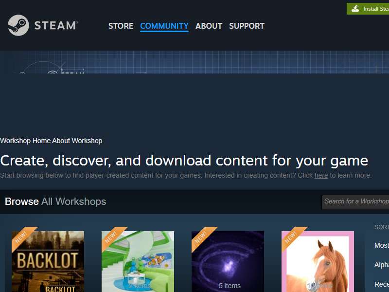 Steam Workshop