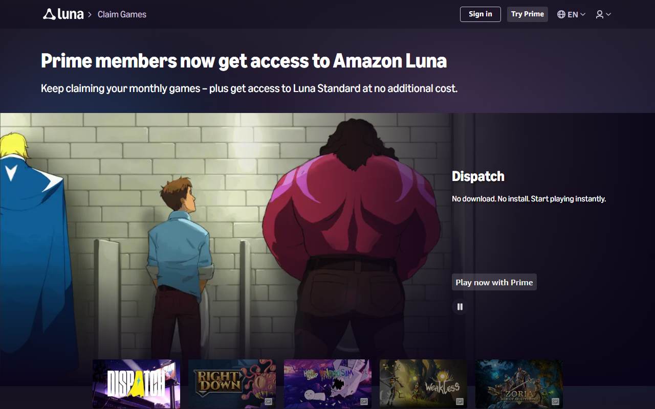 Amazon Luna