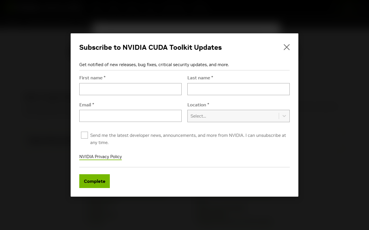 CUDA Toolkit