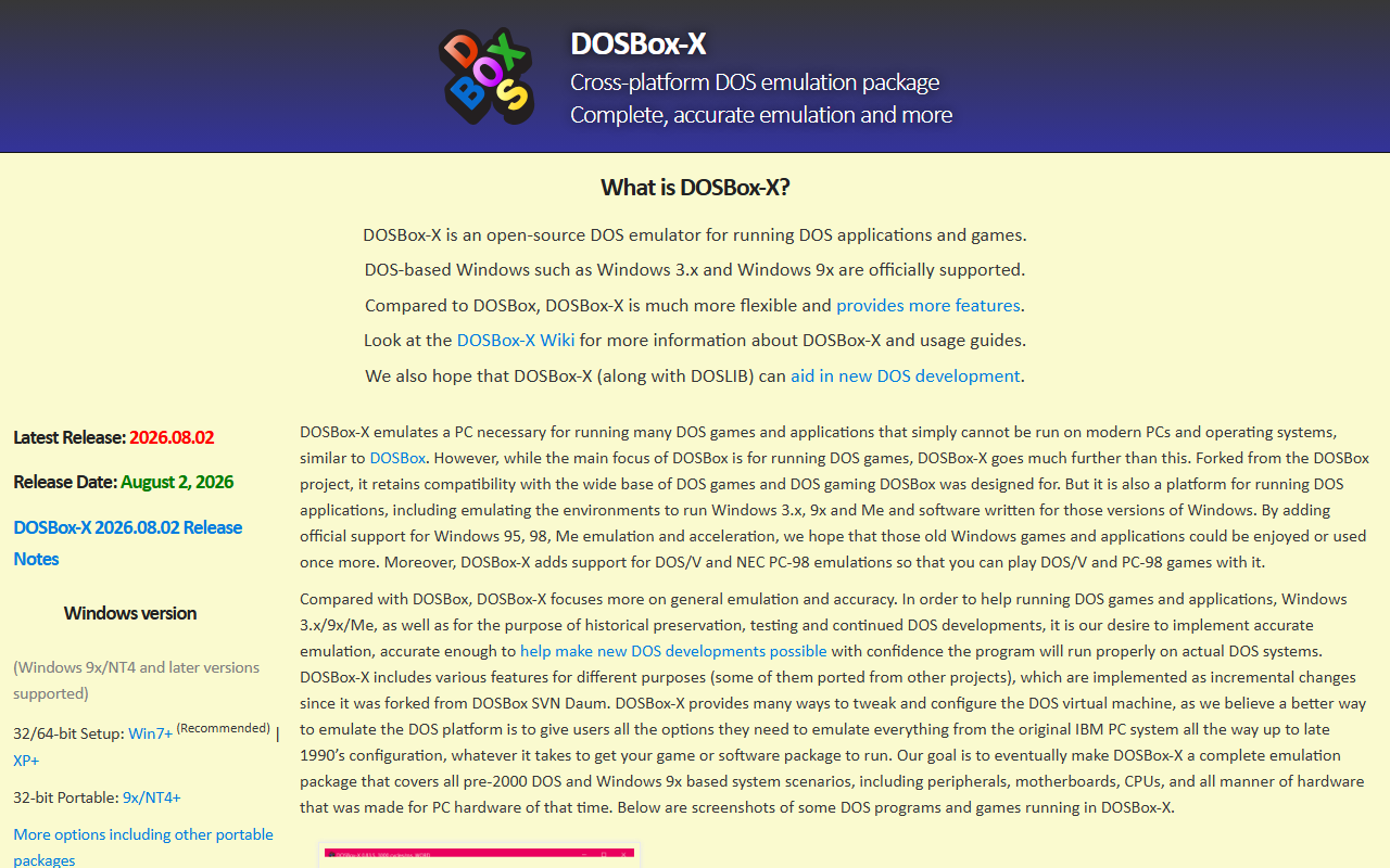DOSBox-X
