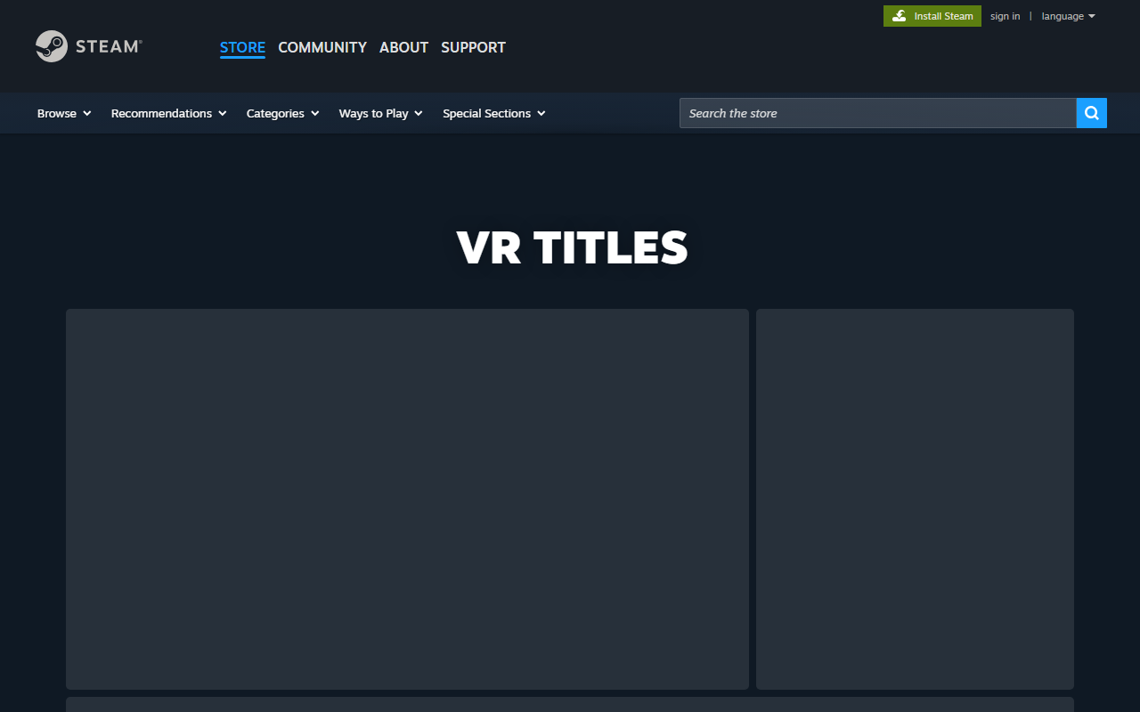 Steam VR