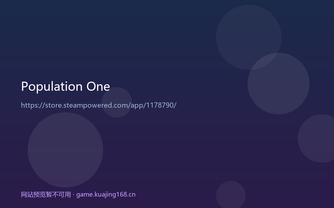 Population One