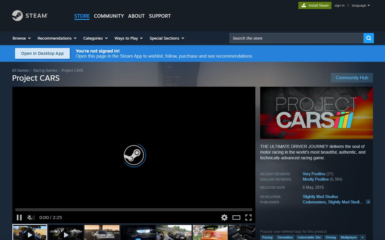 Project CARS