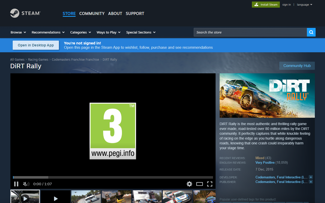 Dirt Rally